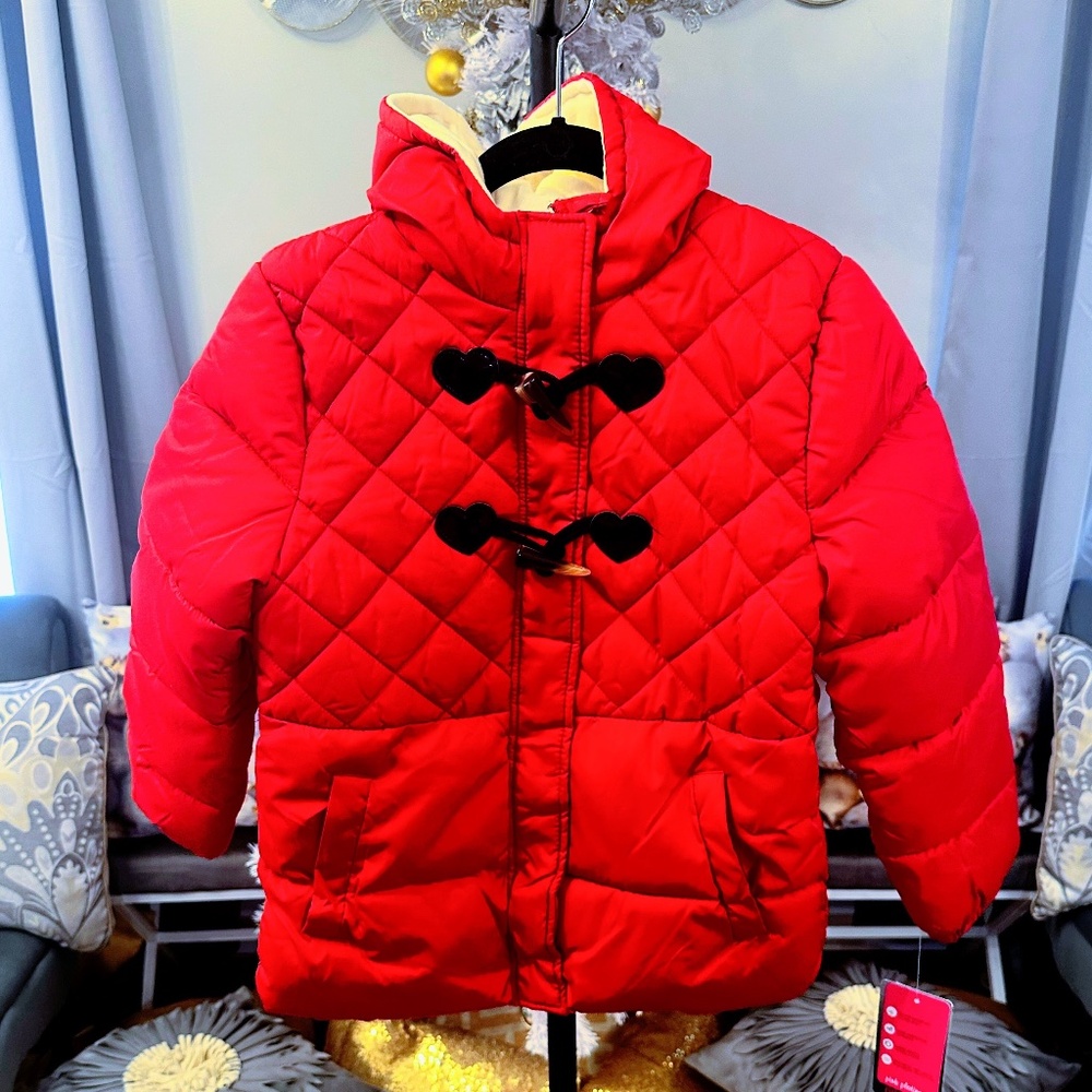NWT PINK PLATINUM KID'S COAT